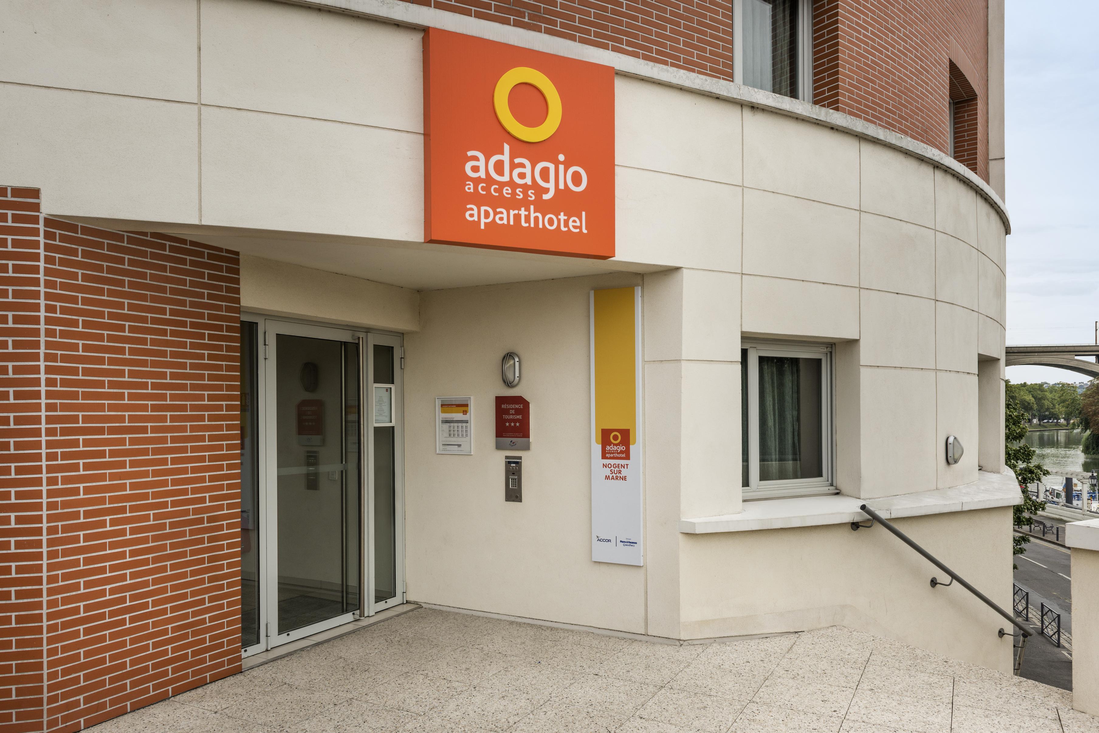 Appart'Hotel Vacanceole Paris Quai De Marne - Ex Adagio Ножан-сюр-Марн Экстерьер фото