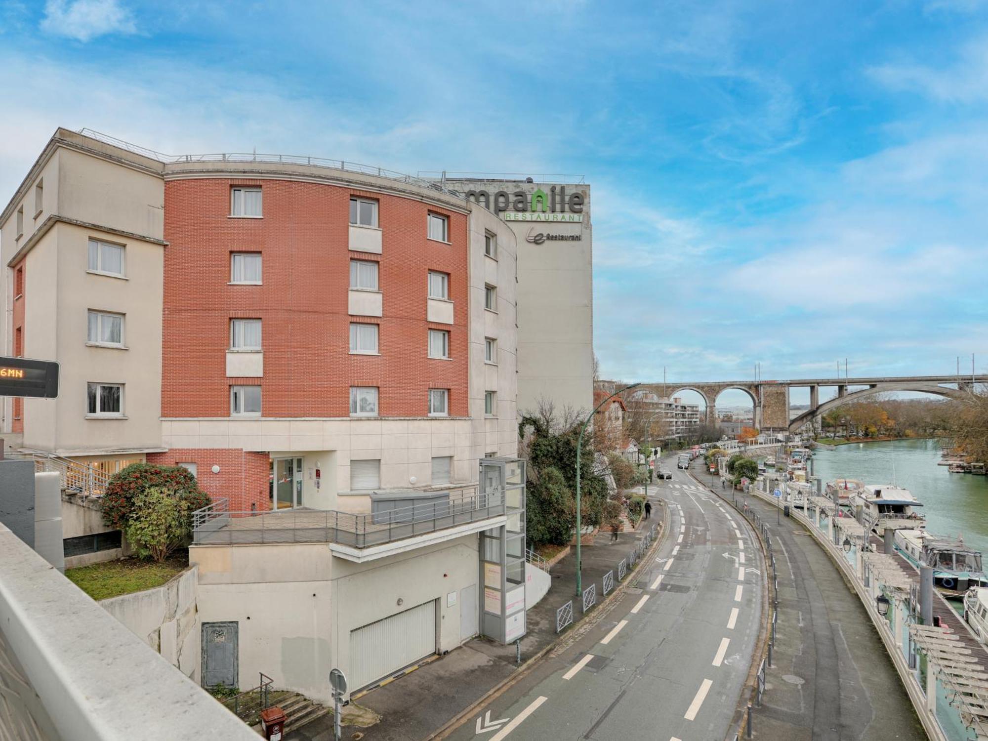 Appart'Hotel Vacanceole Paris Quai De Marne - Ex Adagio Ножан-сюр-Марн Экстерьер фото